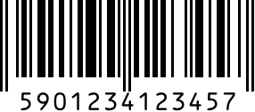 EAN-13 barcode generated by the BarcodeReady API