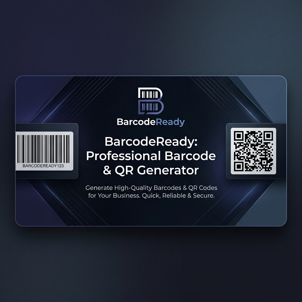 BarcodeReady | Professional Barcode Generator